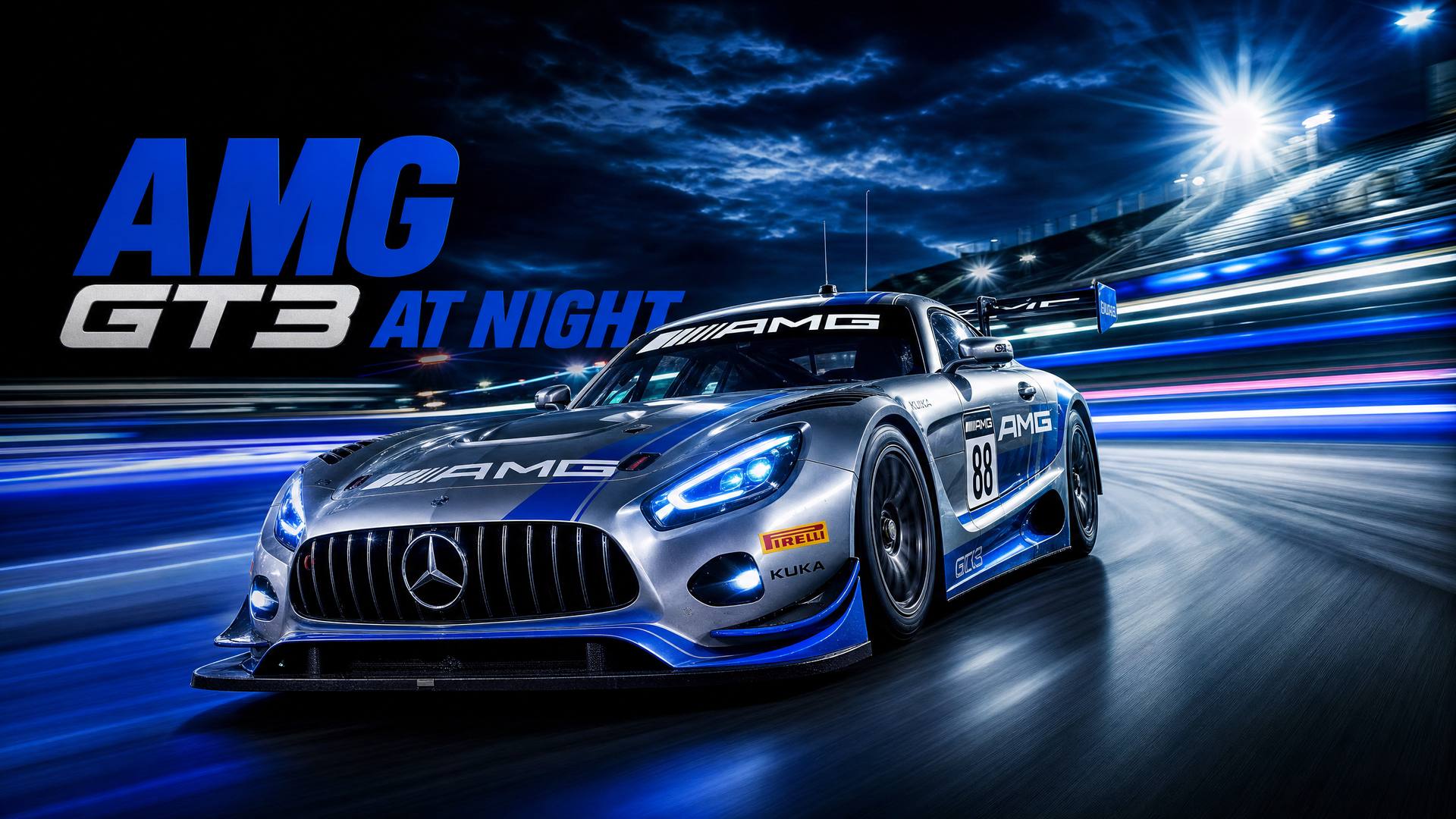 蜜桃 - AMG GT3夜间赛道蜜桃视频